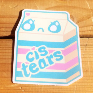 Cis Tears Sticker